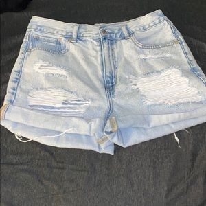 ae high waisted shorts